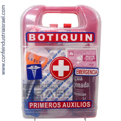 BOTIQUÍN LONCHERA DE PLÁSTICO 500ml