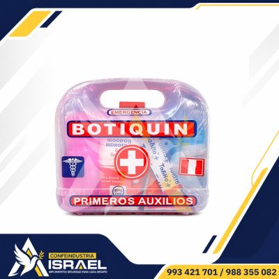 Botiquín lonchera de plástico 120ml